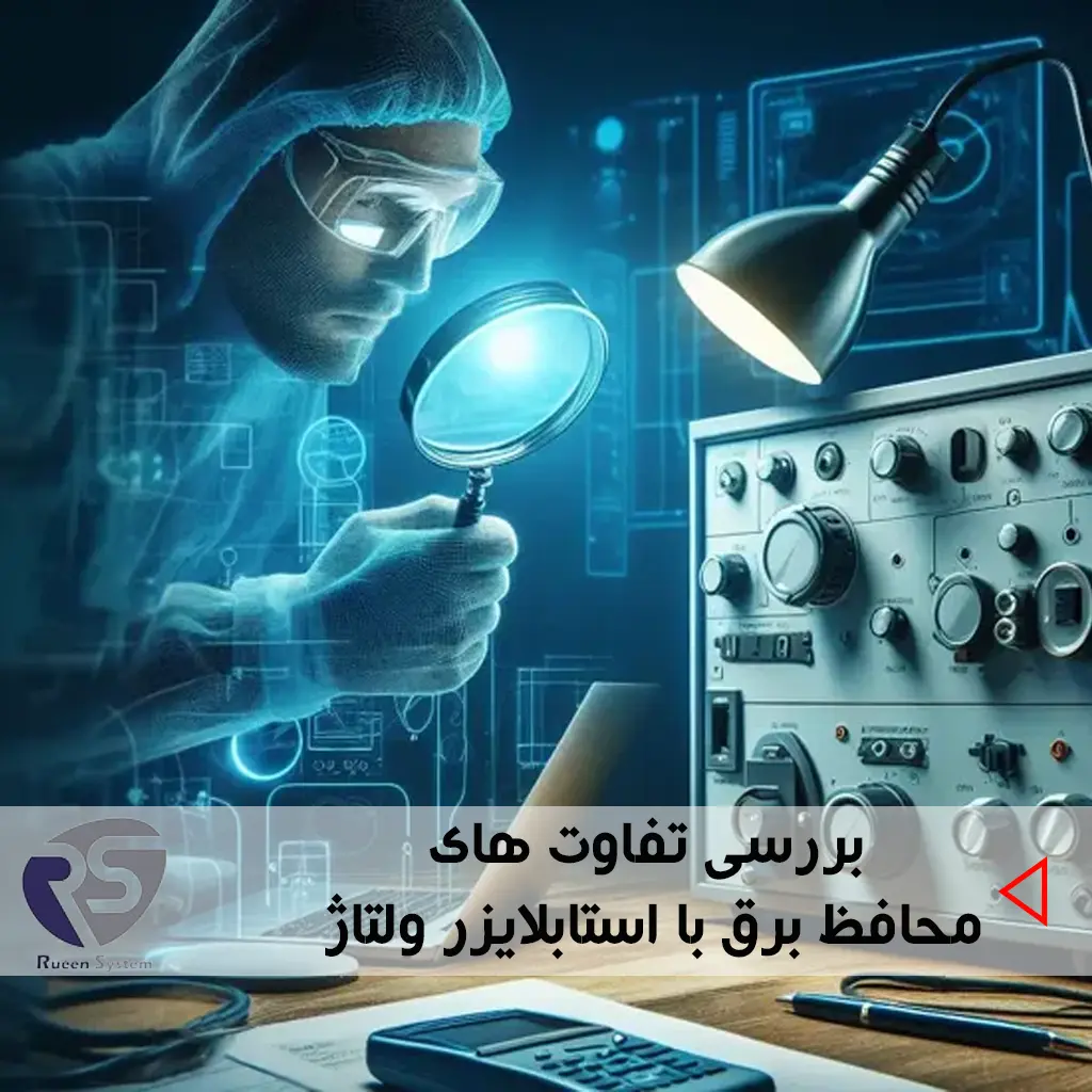 تفاوت های محافظ برق با استابلایزر ولتاژ