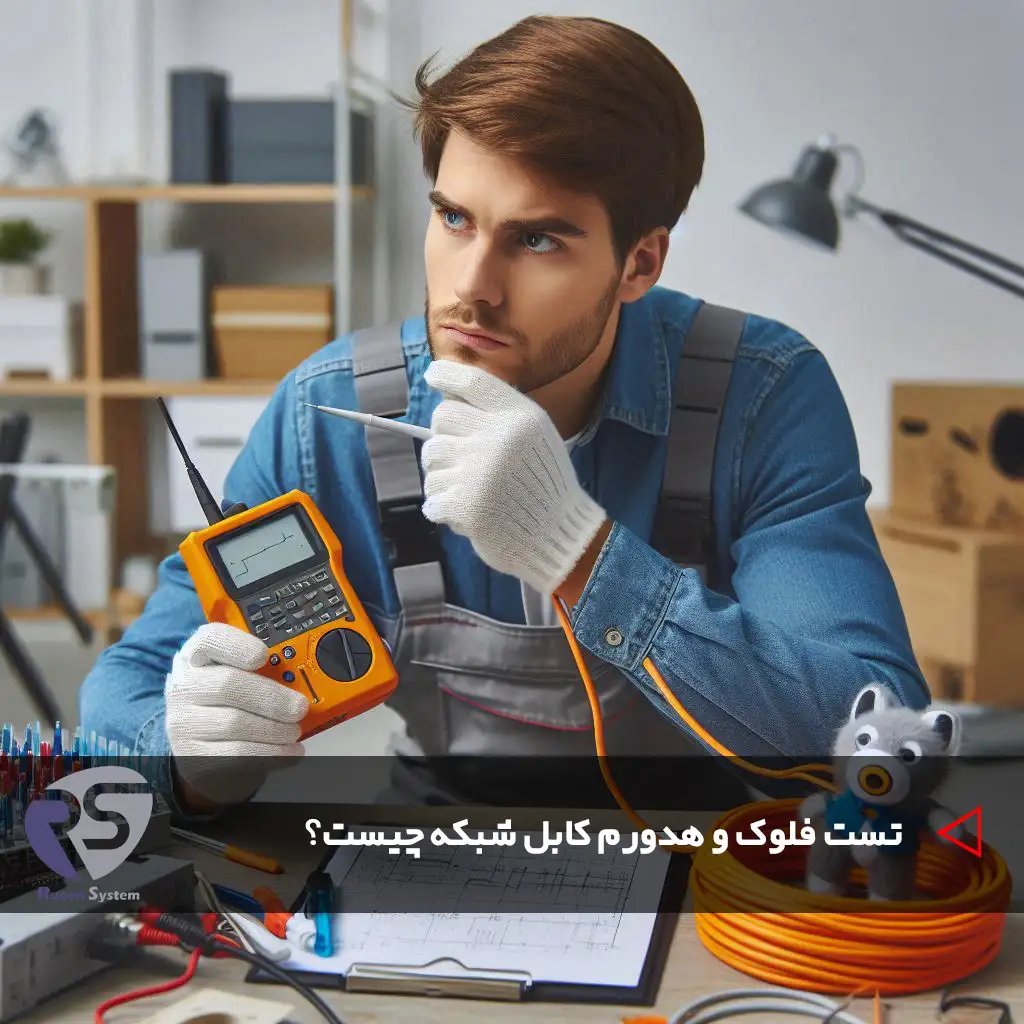 تست فلوک و کابل شبکه