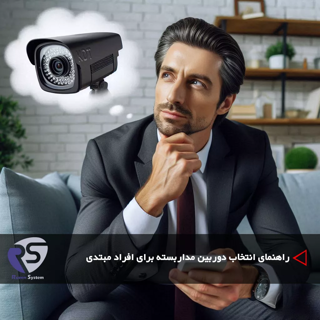 راهنمای انتخاب دوربین مداربسته برای افراد مبتدی