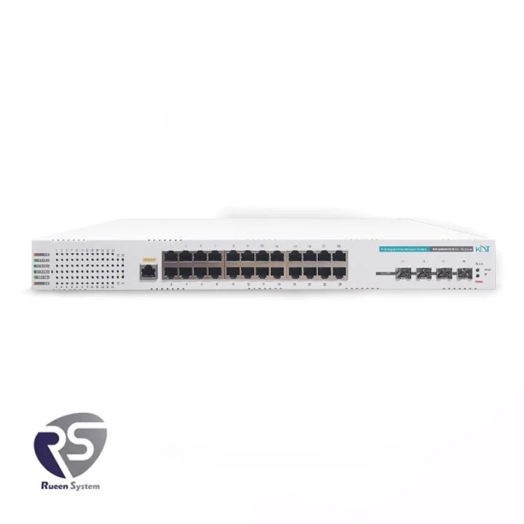 سوئیچ شبکه POE کی دی تی مدل KP-2404H5SM3U
