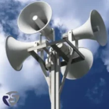 بلندگو تحت شبکه شیپوری 800 وات مدل HM-103W800 چهار بوقه